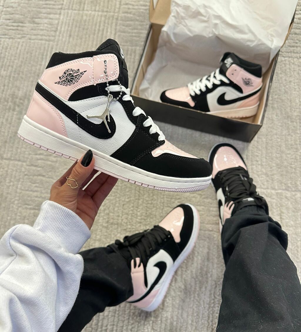 Tênis Nike Jordan Low Chicago Prime Rose Preto