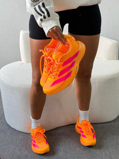 Tênis Adizero Adio Pro 4 Premium Laranja Pink