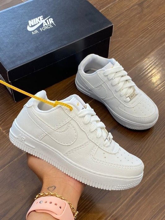Tênis Nike Air Force Infantil Branco Luxo