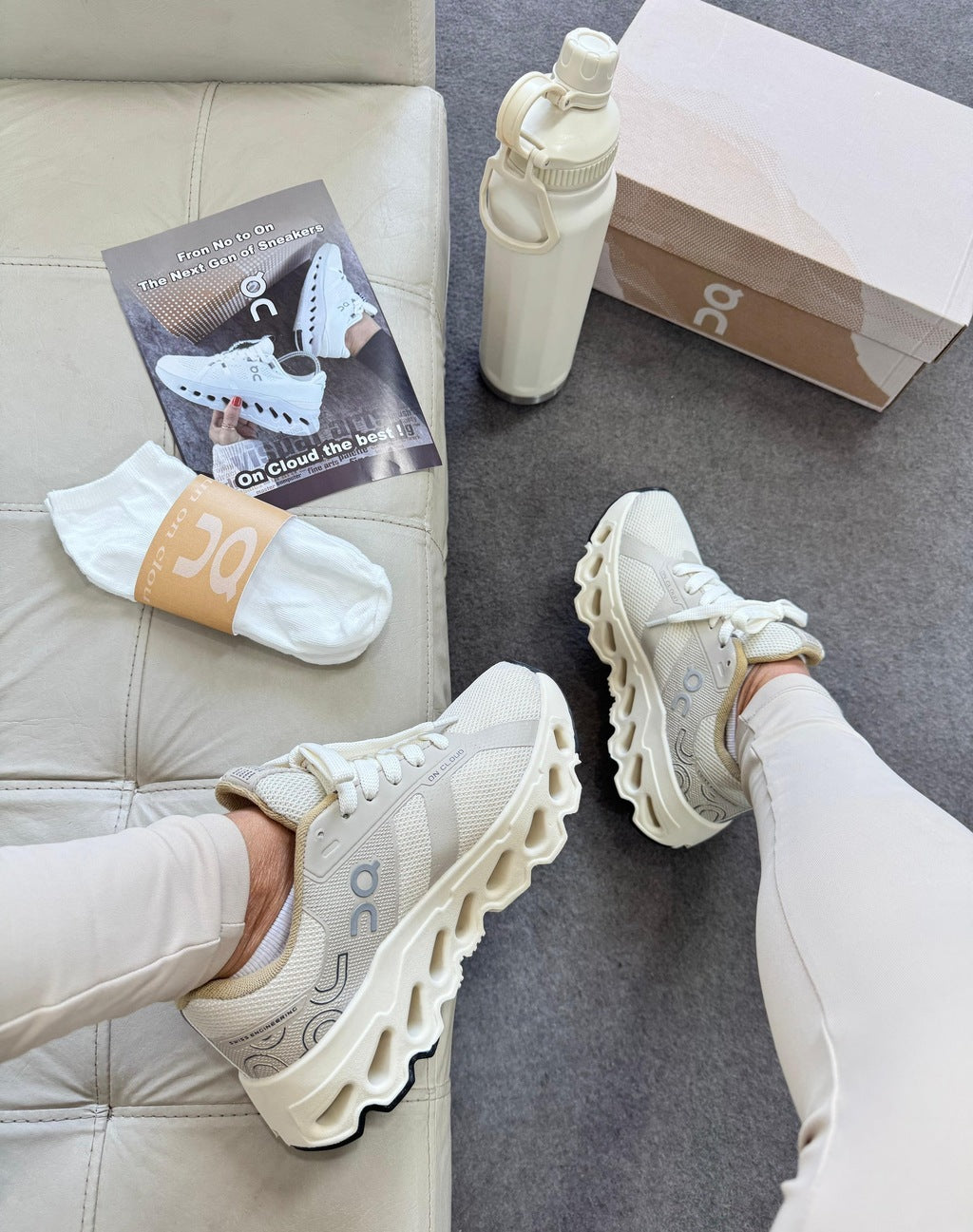 Tênis On Coudtilt Bege Prime