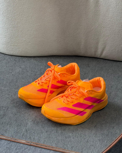Tênis Adizero Adio Pro 4 Premium Laranja Pink