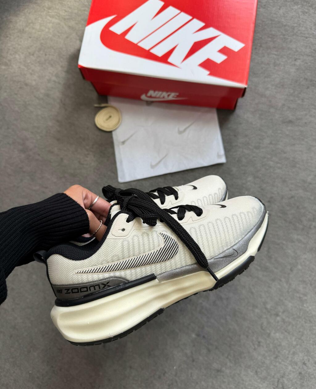 Tênis Nike Zoom X Cinza Preto – Gabi Calçados