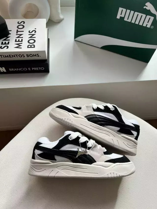 Tênis Puma 180 Preto Couro Legitimo Prime