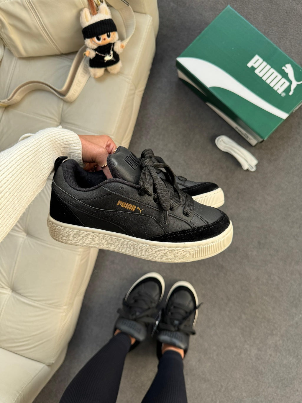 Tênis Puma Park White Coffee Prime