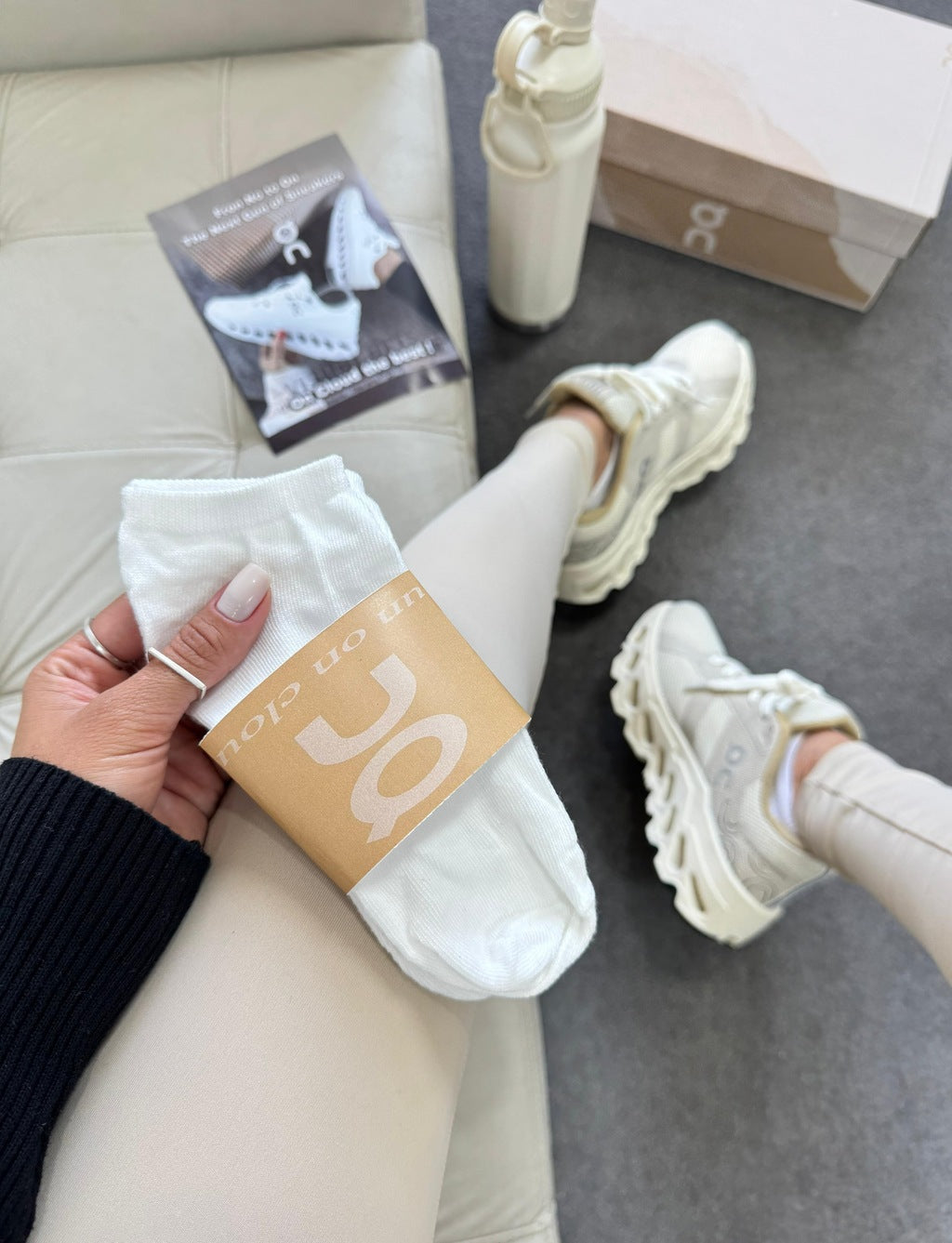 Tênis On Coudtilt Bege Prime