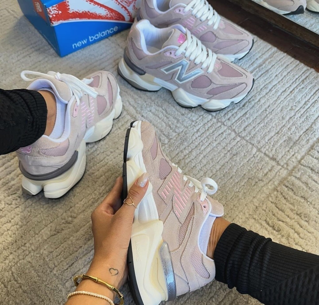 Tênis New Balance 9060 Rose Couro 100% Legítimio