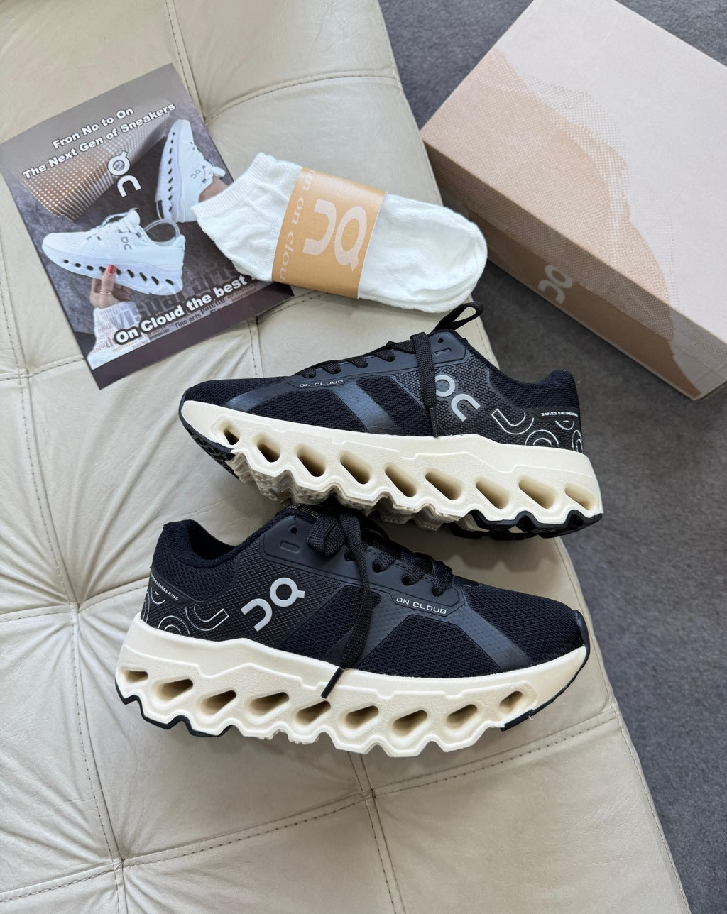 Tênis On Coudtilt Bege Prime