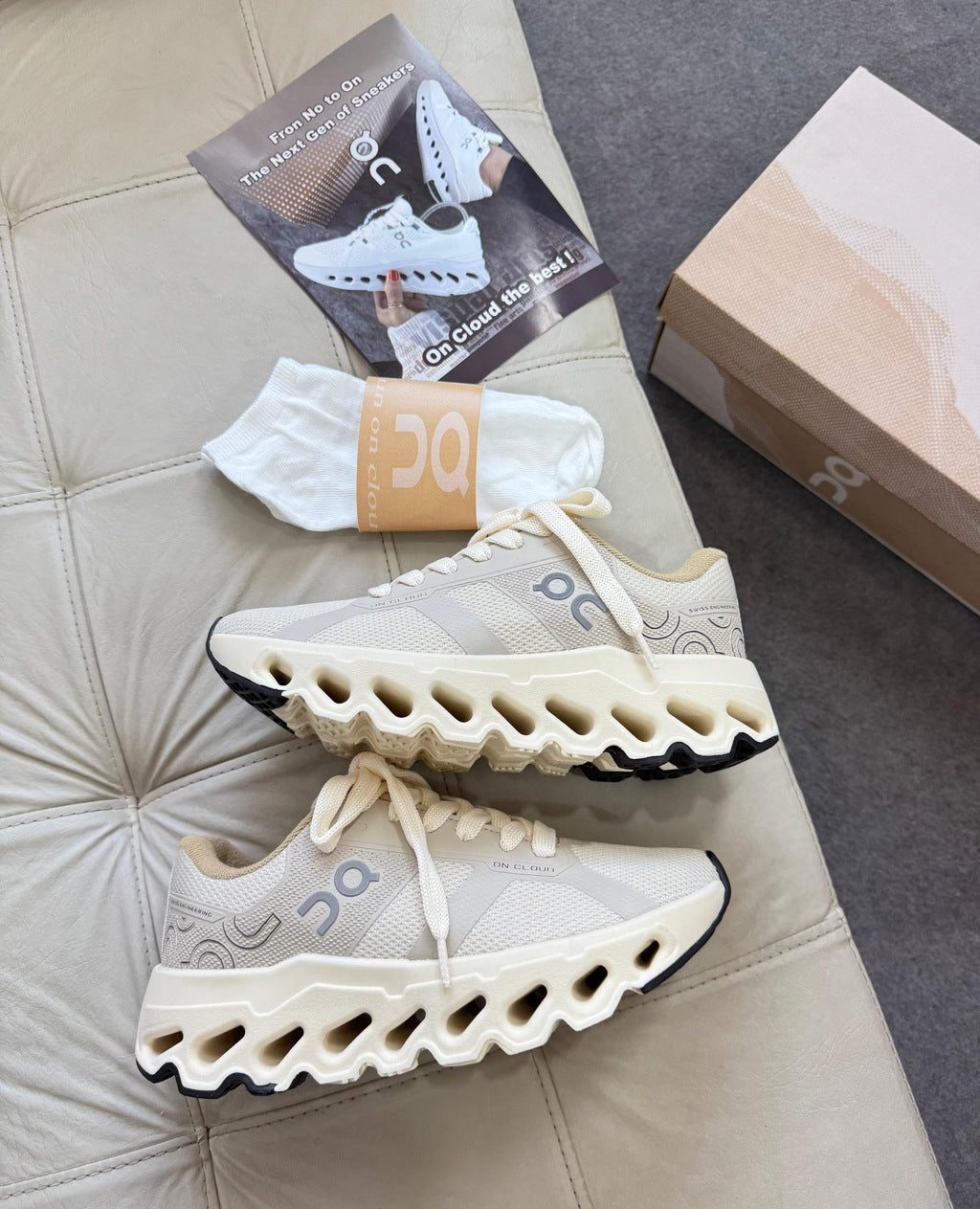 Tênis On Coudtilt Bege Prime